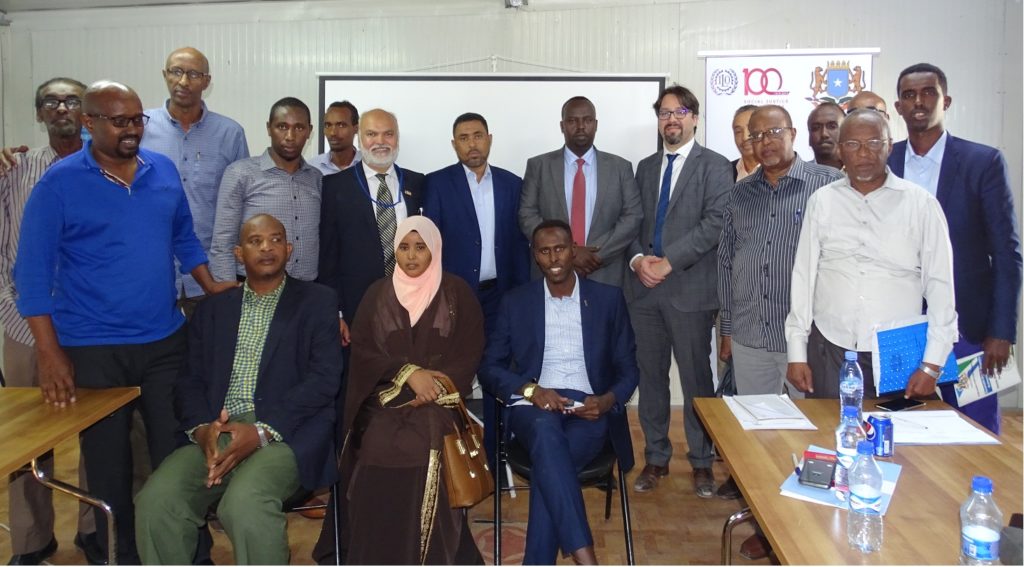 Labour Code for Somalia finalized in a Tripartite Workshop